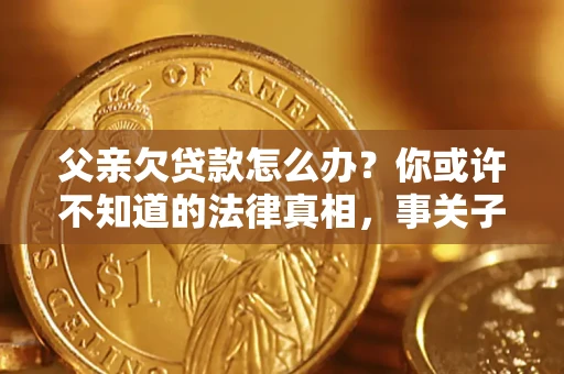 北京父亲欠贷款怎么办？你或许不知道的法律真相，事关子女未来